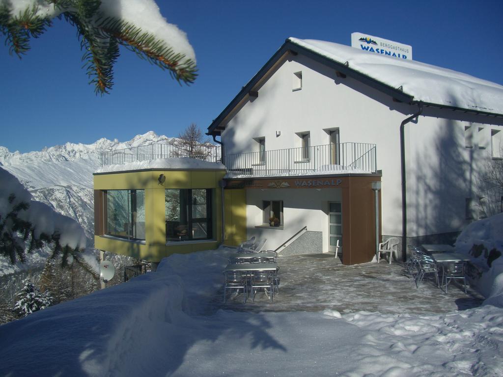 Berggasthaus Wasenalp Brig Luaran gambar